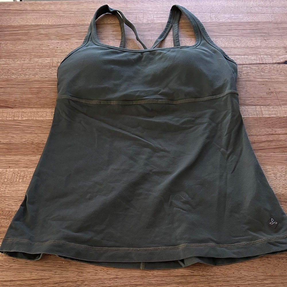 Prana Cami or Tank Top with Shelf Bra, Small